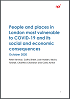 Featured Publication - People and places in London most vulnerable to COVID-19 and its social and economic consequences