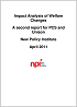 Featured Publication - Impact Analysis of Welfare Changes: 2nd report for PCS and Unison