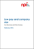 Featured Publication - Low pay and company size