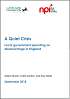Click to view 'A Quiet Crisis: Changes in local government spending on disadvantage' as a PDF